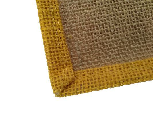 재사용할 수 있는 어떤 인쇄 30x12x30cm 380gsm 황마 쇼핑 가방