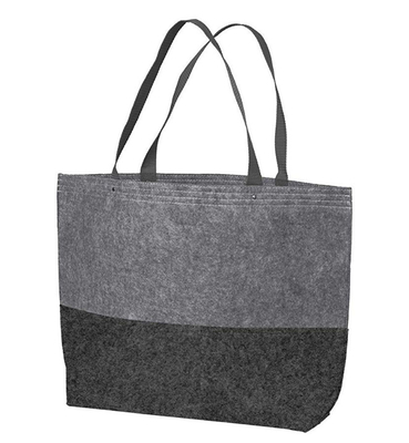 고객 폴리에스테르 2 밀리미터 35x30x15cm 300gsm 팰트 여성용 대형 손가방