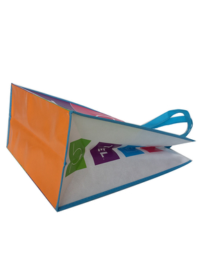 가벼운 라미네이트된  핸들 PE SGS 50x2.5cm 9gsm PP 비 포대