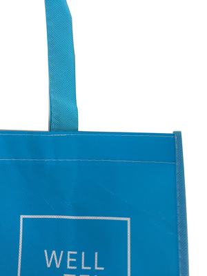 가벼운 라미네이트된  핸들 PE SGS 50x2.5cm 9gsm PP 비 포대