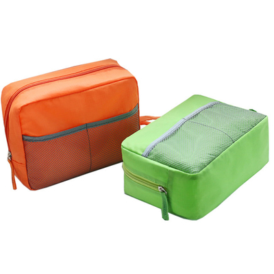 폴리에스테르 25x12x18cm OEM 비 우븐 210D 메쉬 바구니 가방