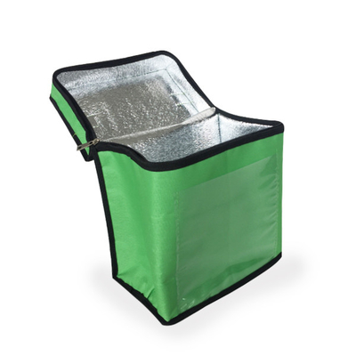 600D 폴리에스테르 점심 PVC 24x15x28cm Eco 우호적 냉각기 가방