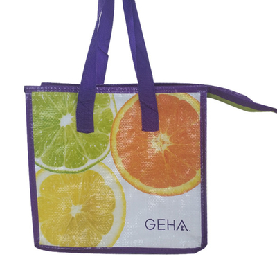 방수 100 PC OEM 23x26x16cm 격리된 운반 점심 가방