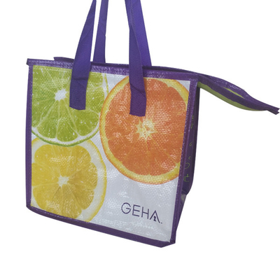 방수 100 PC OEM 23x26x16cm 격리된 운반 점심 가방