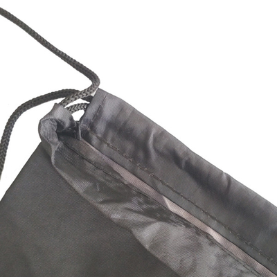 화려한 로고 OEM 210D 34x40cm 카모플라주 졸라매는 끈 가방