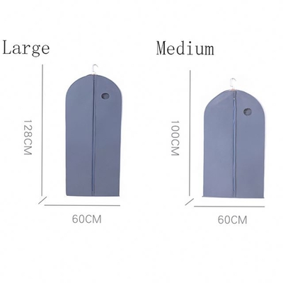 지퍼 저장 120cmx60cm 80gsm 비 우븐 정장 커버