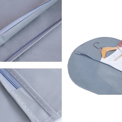 지퍼 저장 120cmx60cm 80gsm 비 우븐 정장 커버