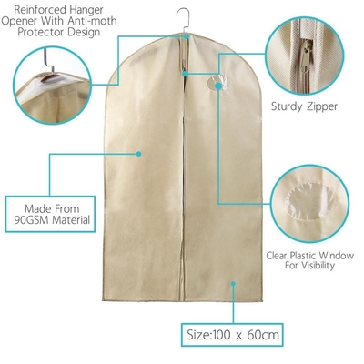 영업 흑자는 80gsm 60x100cm 비 우븐 정장 커버를 퀼트를 넣어 누볐습니다