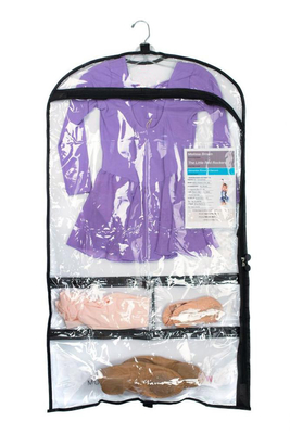 춤 의상 PVC 0.1 밀리미터 45x90cm 비 우븐 정장 커버