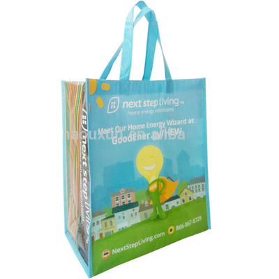 방수 광고 비 우븐 30x10x40cm 70gsm RPET 가방