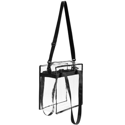 슈퍼마켓 0.2 밀리미터는 아름다운 35x14x38mm PVC 연필 가방을 나릅니다