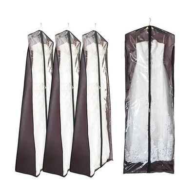 지퍼 방수 PVC 60x100cm 비 우븐 정장 커버