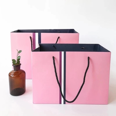 세척할 수 있는 21x11x27cm 350g UV CMYK 160gsm 비 우븐 포장 봉지